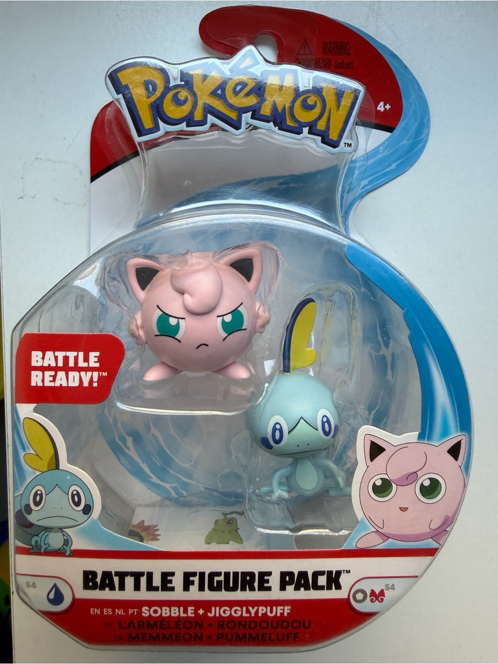 Pokémon Battle Figure Pack - Jigglypuff & Sobble